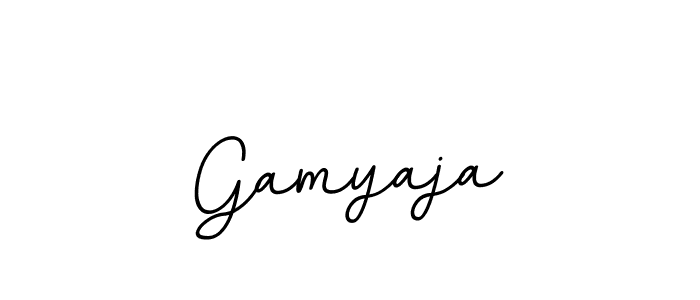 Similarly BallpointsItalic-DORy9 is the best handwritten signature design. Signature creator online .You can use it as an online autograph creator for name Gamyaja. Gamyaja signature style 11 images and pictures png