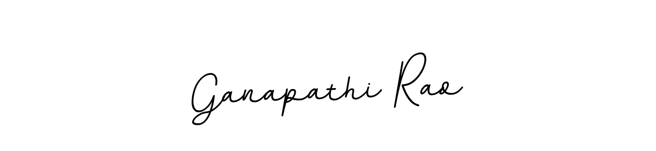 Use a signature maker to create a handwritten signature online. With this signature software, you can design (BallpointsItalic-DORy9) your own signature for name Ganapathi Rao. Ganapathi Rao signature style 11 images and pictures png
