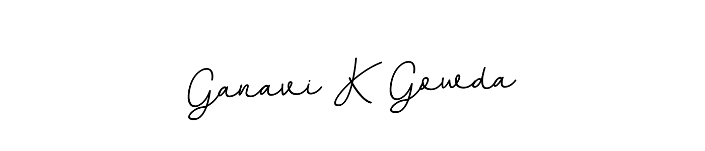 BallpointsItalic-DORy9 is a professional signature style that is perfect for those who want to add a touch of class to their signature. It is also a great choice for those who want to make their signature more unique. Get Ganavi K Gowda name to fancy signature for free. Ganavi K Gowda signature style 11 images and pictures png