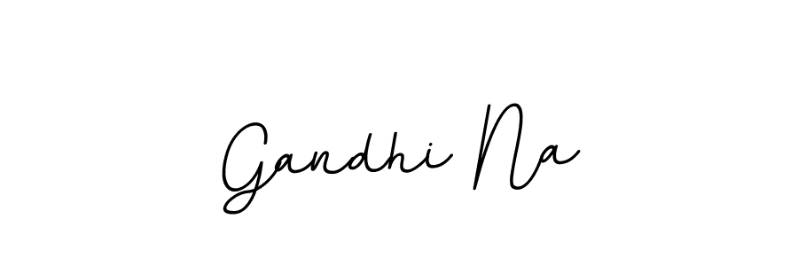Create a beautiful signature design for name Gandhi Na. With this signature (BallpointsItalic-DORy9) fonts, you can make a handwritten signature for free. Gandhi Na signature style 11 images and pictures png