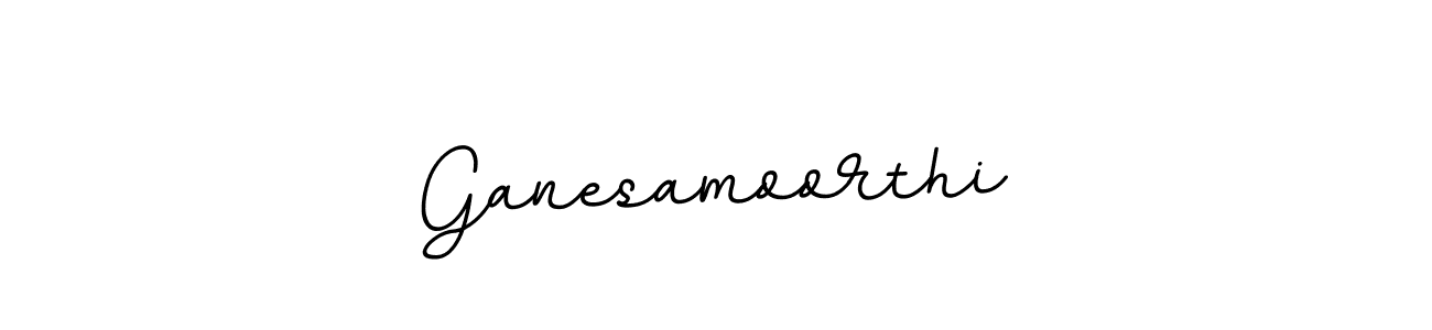 Create a beautiful signature design for name Ganesamoorthi. With this signature (BallpointsItalic-DORy9) fonts, you can make a handwritten signature for free. Ganesamoorthi signature style 11 images and pictures png