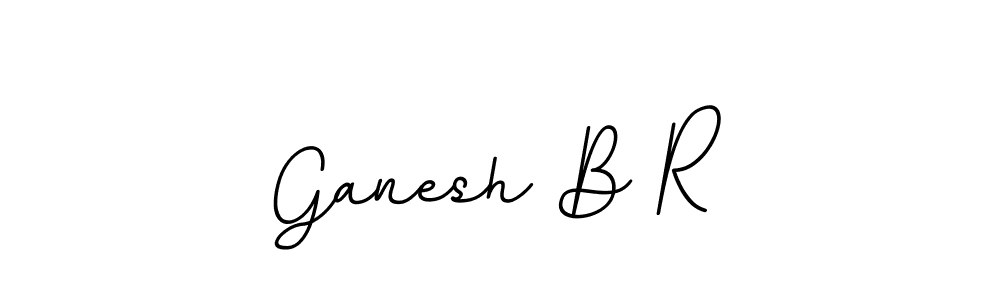 You should practise on your own different ways (BallpointsItalic-DORy9) to write your name (Ganesh B R) in signature. don't let someone else do it for you. Ganesh B R signature style 11 images and pictures png