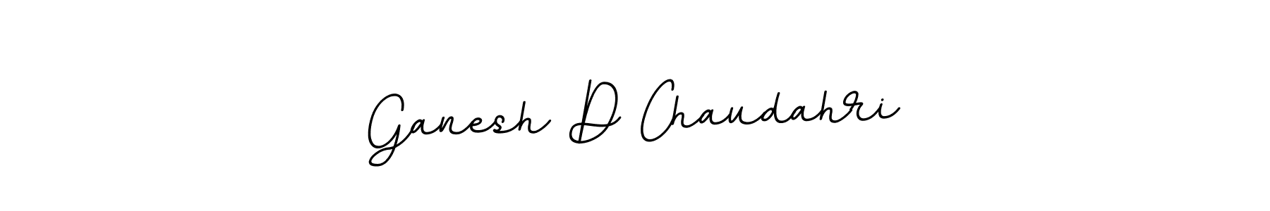 Design your own signature with our free online signature maker. With this signature software, you can create a handwritten (BallpointsItalic-DORy9) signature for name Ganesh D Chaudahri. Ganesh D Chaudahri signature style 11 images and pictures png