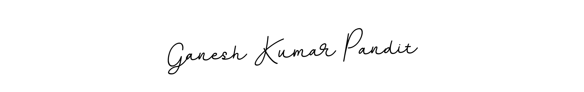 Create a beautiful signature design for name Ganesh Kumar Pandit. With this signature (BallpointsItalic-DORy9) fonts, you can make a handwritten signature for free. Ganesh Kumar Pandit signature style 11 images and pictures png