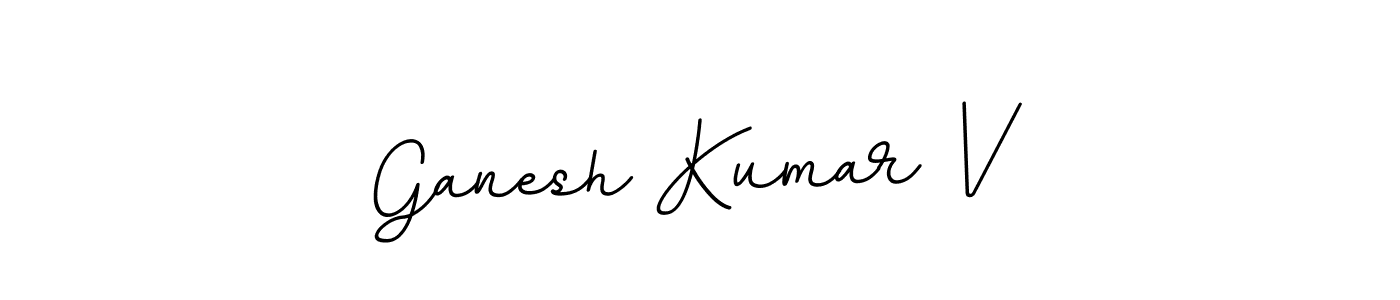 How to make Ganesh Kumar V signature? BallpointsItalic-DORy9 is a professional autograph style. Create handwritten signature for Ganesh Kumar V name. Ganesh Kumar V signature style 11 images and pictures png