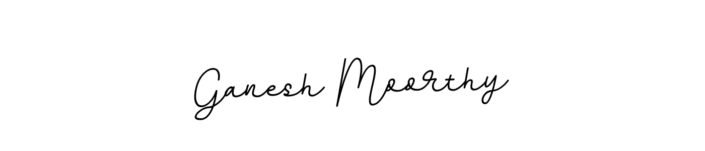Ganesh Moorthy stylish signature style. Best Handwritten Sign (BallpointsItalic-DORy9) for my name. Handwritten Signature Collection Ideas for my name Ganesh Moorthy. Ganesh Moorthy signature style 11 images and pictures png