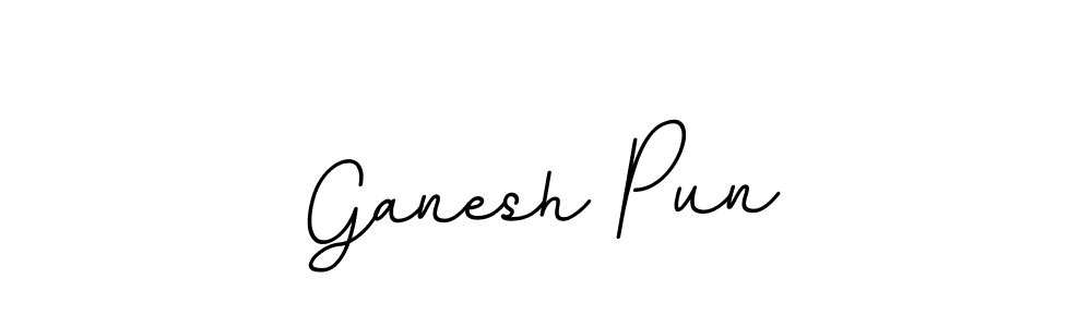 The best way (BallpointsItalic-DORy9) to make a short signature is to pick only two or three words in your name. The name Ganesh Pun include a total of six letters. For converting this name. Ganesh Pun signature style 11 images and pictures png
