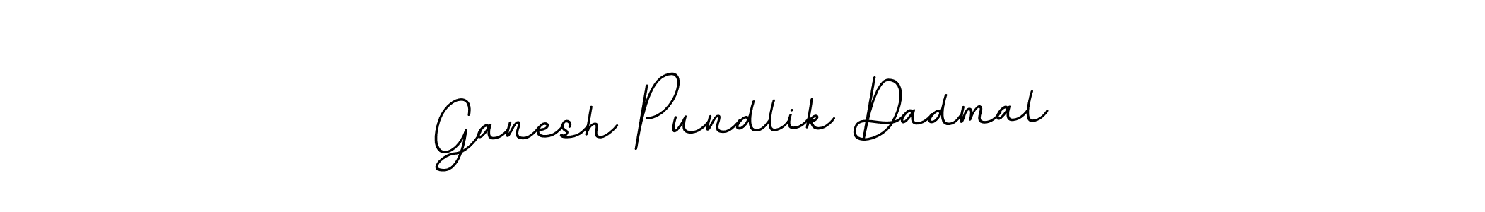 Make a beautiful signature design for name Ganesh Pundlik Dadmal. With this signature (BallpointsItalic-DORy9) style, you can create a handwritten signature for free. Ganesh Pundlik Dadmal signature style 11 images and pictures png