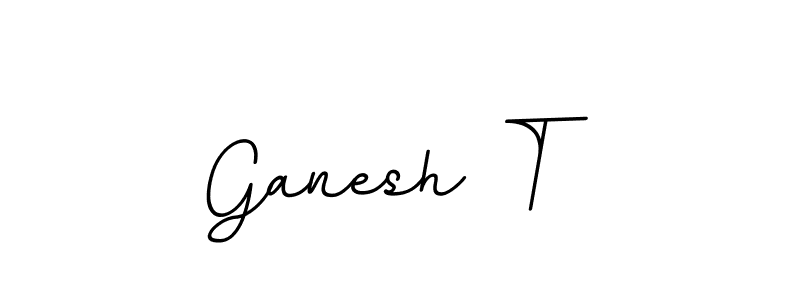 How to make Ganesh T signature? BallpointsItalic-DORy9 is a professional autograph style. Create handwritten signature for Ganesh T name. Ganesh T signature style 11 images and pictures png