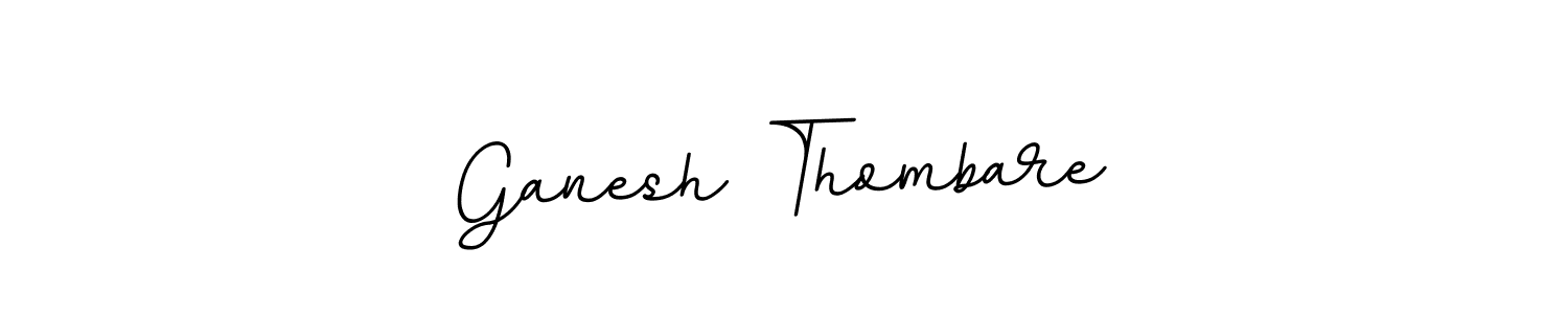 Use a signature maker to create a handwritten signature online. With this signature software, you can design (BallpointsItalic-DORy9) your own signature for name Ganesh Thombare. Ganesh Thombare signature style 11 images and pictures png