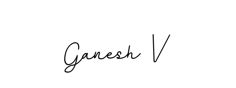 if you are searching for the best signature style for your name Ganesh V. so please give up your signature search. here we have designed multiple signature styles  using BallpointsItalic-DORy9. Ganesh V signature style 11 images and pictures png