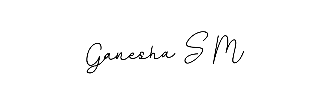 Make a beautiful signature design for name Ganesha S M. Use this online signature maker to create a handwritten signature for free. Ganesha S M signature style 11 images and pictures png