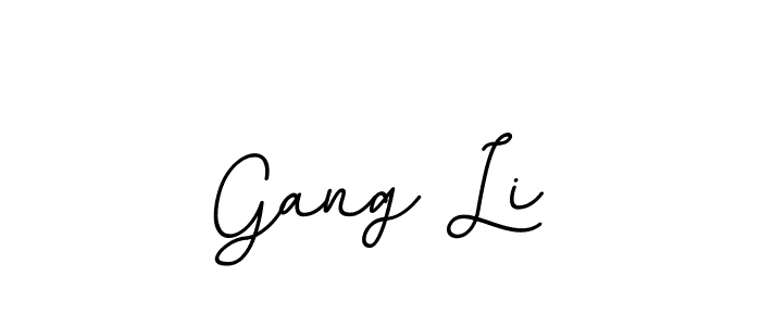 How to make Gang Li signature? BallpointsItalic-DORy9 is a professional autograph style. Create handwritten signature for Gang Li name. Gang Li signature style 11 images and pictures png