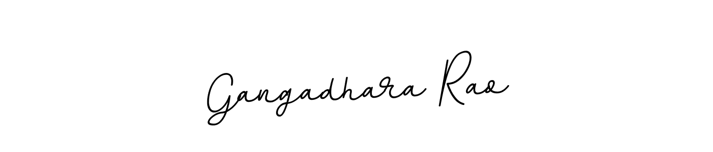 Use a signature maker to create a handwritten signature online. With this signature software, you can design (BallpointsItalic-DORy9) your own signature for name Gangadhara Rao. Gangadhara Rao signature style 11 images and pictures png