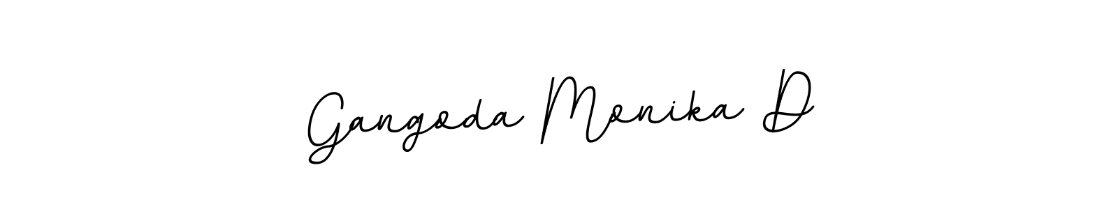 You can use this online signature creator to create a handwritten signature for the name Gangoda Monika D. This is the best online autograph maker. Gangoda Monika D signature style 11 images and pictures png