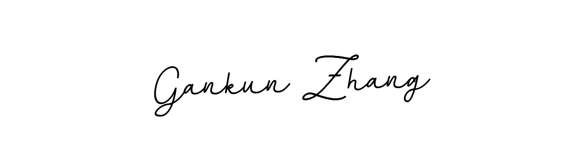 It looks lik you need a new signature style for name Gankun Zhang. Design unique handwritten (BallpointsItalic-DORy9) signature with our free signature maker in just a few clicks. Gankun Zhang signature style 11 images and pictures png