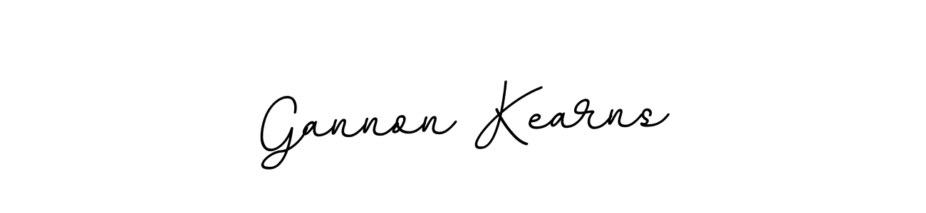 Create a beautiful signature design for name Gannon Kearns. With this signature (BallpointsItalic-DORy9) fonts, you can make a handwritten signature for free. Gannon Kearns signature style 11 images and pictures png