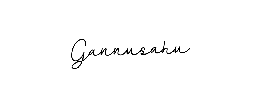 Make a beautiful signature design for name Gannusahu. With this signature (BallpointsItalic-DORy9) style, you can create a handwritten signature for free. Gannusahu signature style 11 images and pictures png