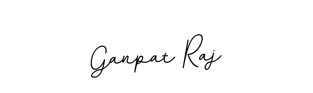 if you are searching for the best signature style for your name Ganpat Raj. so please give up your signature search. here we have designed multiple signature styles  using BallpointsItalic-DORy9. Ganpat Raj signature style 11 images and pictures png