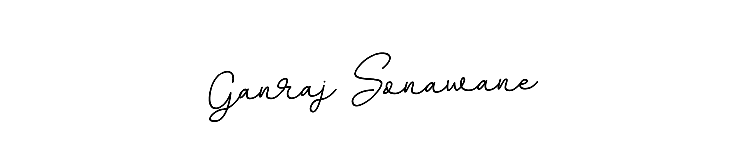 Ganraj Sonawane stylish signature style. Best Handwritten Sign (BallpointsItalic-DORy9) for my name. Handwritten Signature Collection Ideas for my name Ganraj Sonawane. Ganraj Sonawane signature style 11 images and pictures png