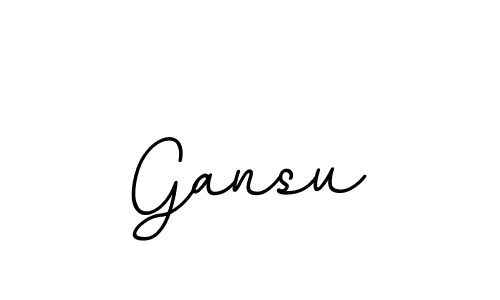 Also You can easily find your signature by using the search form. We will create Gansu name handwritten signature images for you free of cost using BallpointsItalic-DORy9 sign style. Gansu signature style 11 images and pictures png