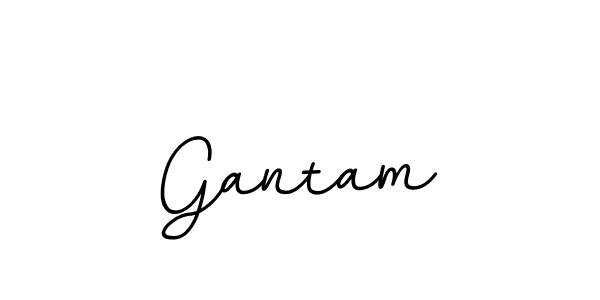 How to make Gantam name signature. Use BallpointsItalic-DORy9 style for creating short signs online. This is the latest handwritten sign. Gantam signature style 11 images and pictures png