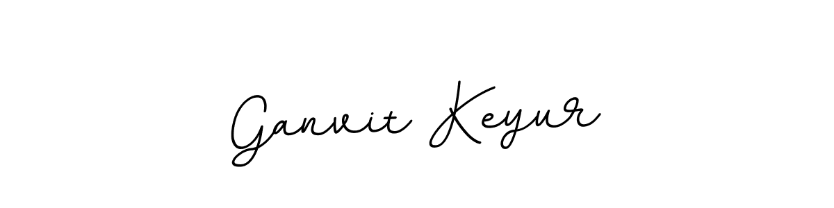 How to Draw Ganvit Keyur signature style? BallpointsItalic-DORy9 is a latest design signature styles for name Ganvit Keyur. Ganvit Keyur signature style 11 images and pictures png
