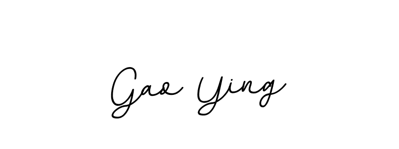 How to Draw Gao Ying signature style? BallpointsItalic-DORy9 is a latest design signature styles for name Gao Ying. Gao Ying signature style 11 images and pictures png