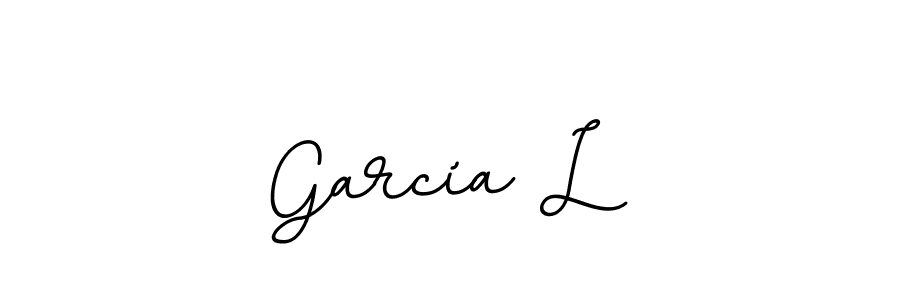 Make a beautiful signature design for name García L. With this signature (BallpointsItalic-DORy9) style, you can create a handwritten signature for free. García L signature style 11 images and pictures png