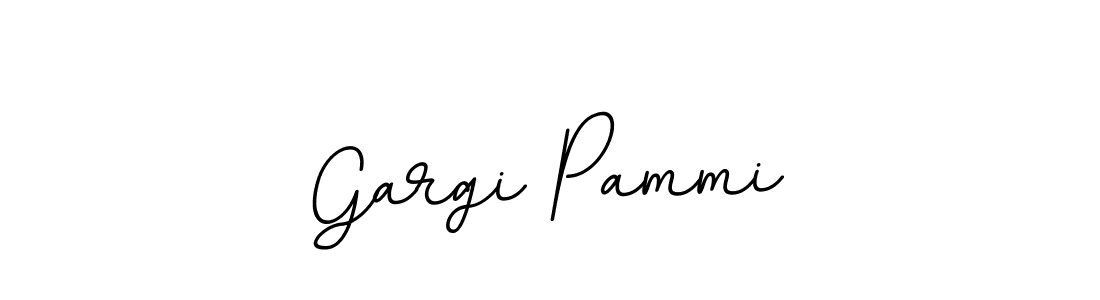 The best way (BallpointsItalic-DORy9) to make a short signature is to pick only two or three words in your name. The name Gargi Pammi include a total of six letters. For converting this name. Gargi Pammi signature style 11 images and pictures png