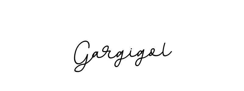 How to make Gargigol name signature. Use BallpointsItalic-DORy9 style for creating short signs online. This is the latest handwritten sign. Gargigol signature style 11 images and pictures png