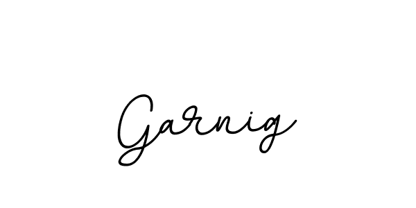 Create a beautiful signature design for name Garnig. With this signature (BallpointsItalic-DORy9) fonts, you can make a handwritten signature for free. Garnig signature style 11 images and pictures png