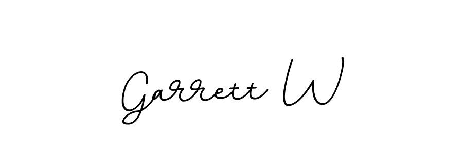 Also You can easily find your signature by using the search form. We will create Garrett W name handwritten signature images for you free of cost using BallpointsItalic-DORy9 sign style. Garrett W signature style 11 images and pictures png