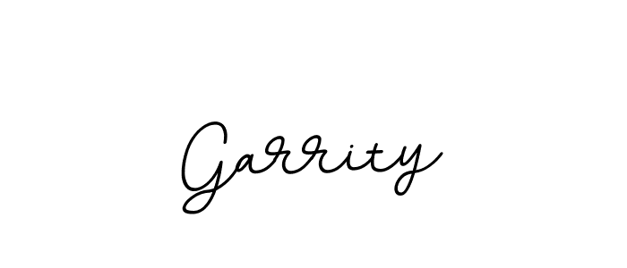 Design your own signature with our free online signature maker. With this signature software, you can create a handwritten (BallpointsItalic-DORy9) signature for name Garrity. Garrity signature style 11 images and pictures png