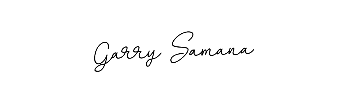 The best way (BallpointsItalic-DORy9) to make a short signature is to pick only two or three words in your name. The name Garry Samana include a total of six letters. For converting this name. Garry Samana signature style 11 images and pictures png