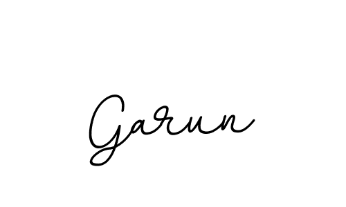 Create a beautiful signature design for name Garun. With this signature (BallpointsItalic-DORy9) fonts, you can make a handwritten signature for free. Garun signature style 11 images and pictures png