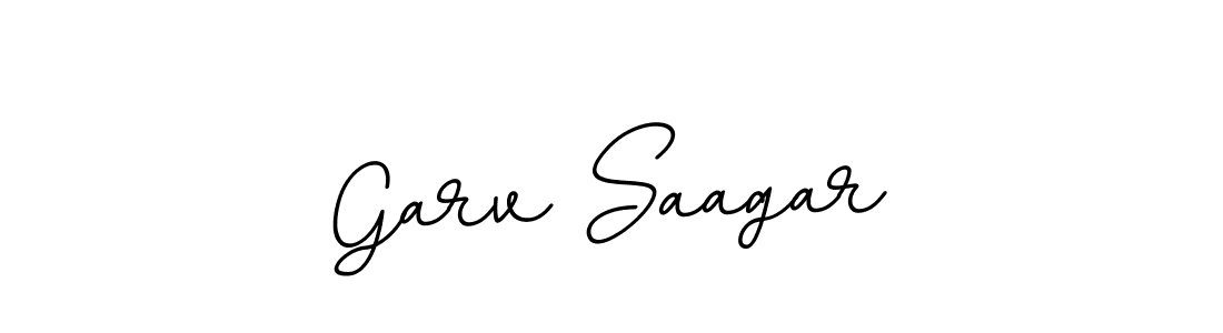 Garv Saagar stylish signature style. Best Handwritten Sign (BallpointsItalic-DORy9) for my name. Handwritten Signature Collection Ideas for my name Garv Saagar. Garv Saagar signature style 11 images and pictures png