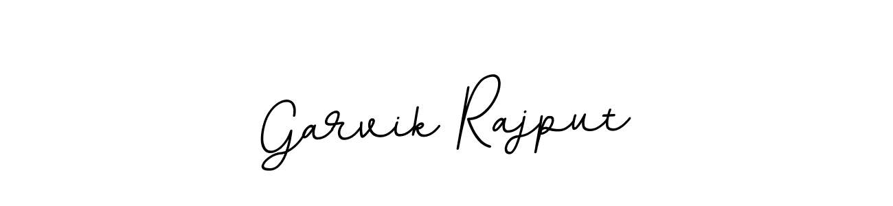 The best way (BallpointsItalic-DORy9) to make a short signature is to pick only two or three words in your name. The name Garvik Rajput include a total of six letters. For converting this name. Garvik Rajput signature style 11 images and pictures png