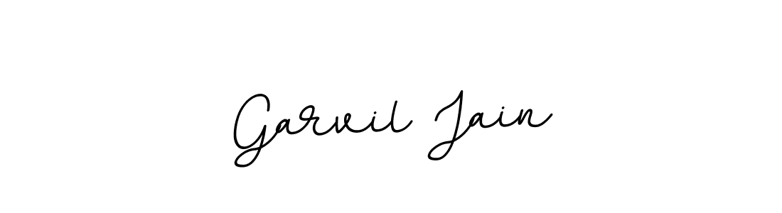 Also You can easily find your signature by using the search form. We will create Garvil Jain name handwritten signature images for you free of cost using BallpointsItalic-DORy9 sign style. Garvil Jain signature style 11 images and pictures png