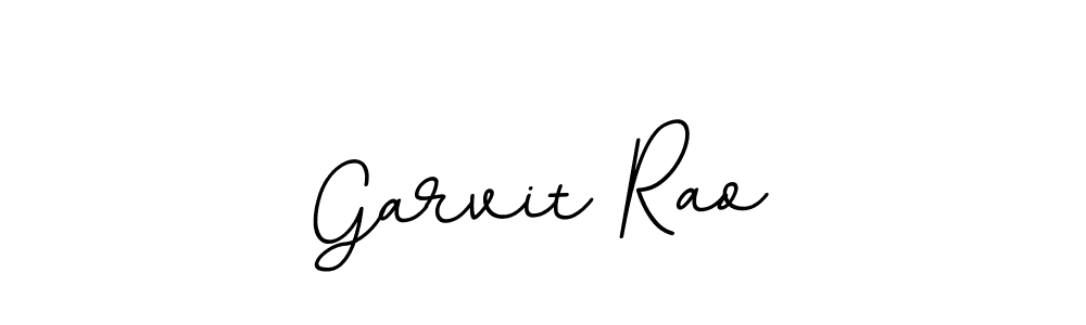 Design your own signature with our free online signature maker. With this signature software, you can create a handwritten (BallpointsItalic-DORy9) signature for name Garvit Rao. Garvit Rao signature style 11 images and pictures png