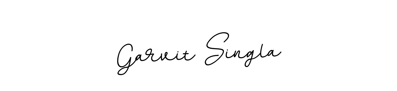 You should practise on your own different ways (BallpointsItalic-DORy9) to write your name (Garvit Singla) in signature. don't let someone else do it for you. Garvit Singla signature style 11 images and pictures png