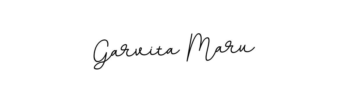 if you are searching for the best signature style for your name Garvita Maru. so please give up your signature search. here we have designed multiple signature styles  using BallpointsItalic-DORy9. Garvita Maru signature style 11 images and pictures png