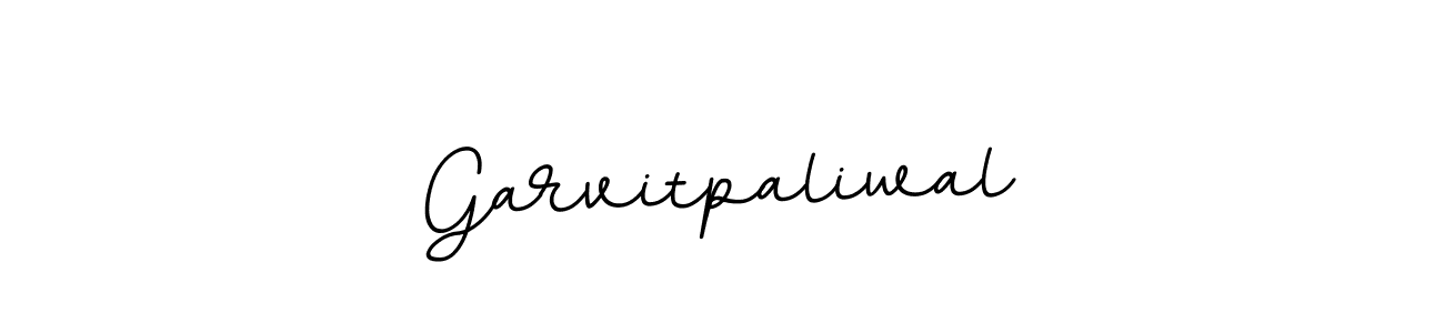 You should practise on your own different ways (BallpointsItalic-DORy9) to write your name (Garvitpaliwal) in signature. don't let someone else do it for you. Garvitpaliwal signature style 11 images and pictures png