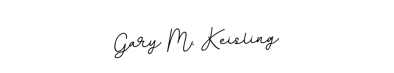 The best way (BallpointsItalic-DORy9) to make a short signature is to pick only two or three words in your name. The name Gary M. Keisling include a total of six letters. For converting this name. Gary M. Keisling signature style 11 images and pictures png