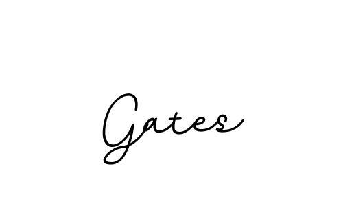 Use a signature maker to create a handwritten signature online. With this signature software, you can design (BallpointsItalic-DORy9) your own signature for name Gates. Gates signature style 11 images and pictures png