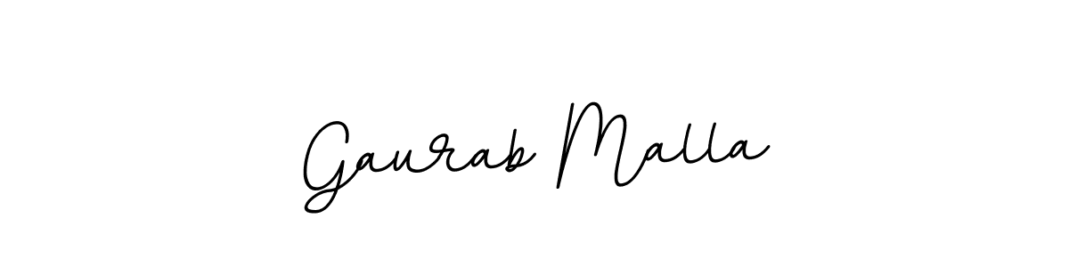 How to Draw Gaurab Malla signature style? BallpointsItalic-DORy9 is a latest design signature styles for name Gaurab Malla. Gaurab Malla signature style 11 images and pictures png