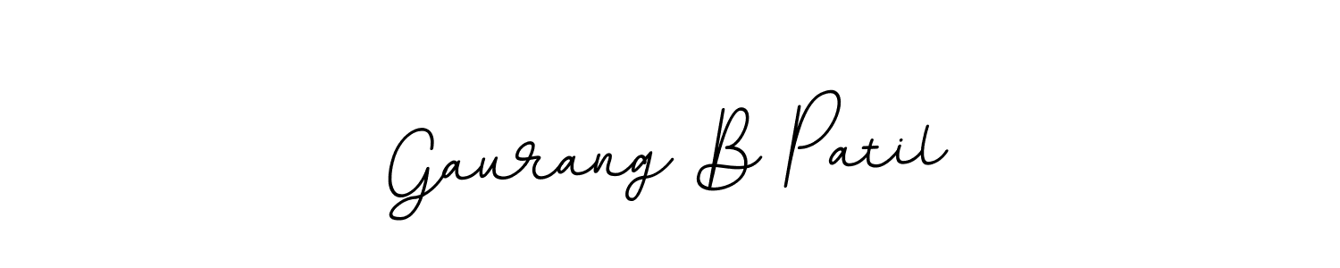 if you are searching for the best signature style for your name Gaurang B Patil. so please give up your signature search. here we have designed multiple signature styles  using BallpointsItalic-DORy9. Gaurang B Patil signature style 11 images and pictures png