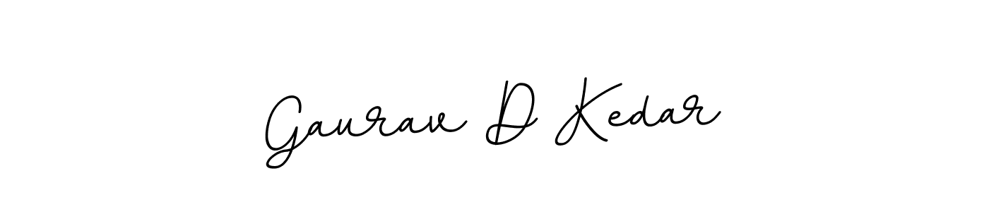 Make a beautiful signature design for name Gaurav D Kedar. With this signature (BallpointsItalic-DORy9) style, you can create a handwritten signature for free. Gaurav D Kedar signature style 11 images and pictures png