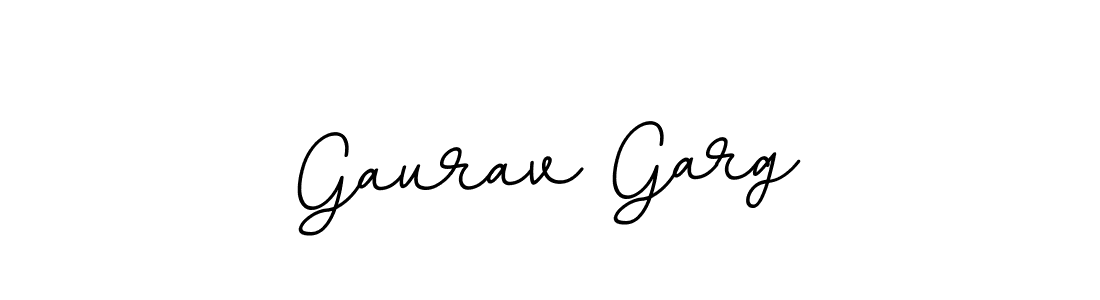 Use a signature maker to create a handwritten signature online. With this signature software, you can design (BallpointsItalic-DORy9) your own signature for name Gaurav Garg. Gaurav Garg signature style 11 images and pictures png