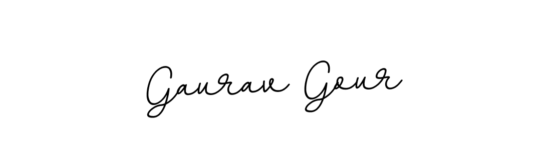 Create a beautiful signature design for name Gaurav Gour. With this signature (BallpointsItalic-DORy9) fonts, you can make a handwritten signature for free. Gaurav Gour signature style 11 images and pictures png